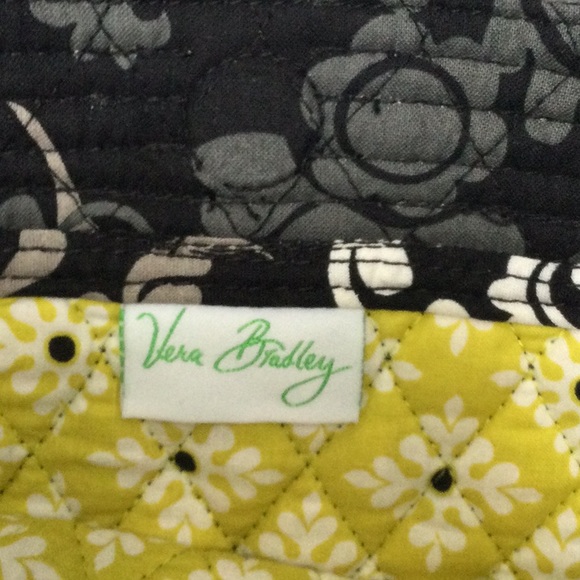 Vera Bradley woman’s bag yellow and black - Picture 4 of 6